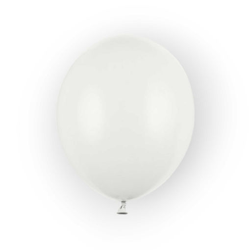 Picture of LATEX BALLOONS SOLID WHITE 12 INCH